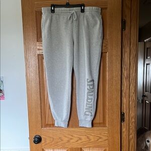 Spalding women’s Gray Sweatpants